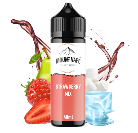 Mount Vape Flavorshot Strawberry Mix 40ml/120ml