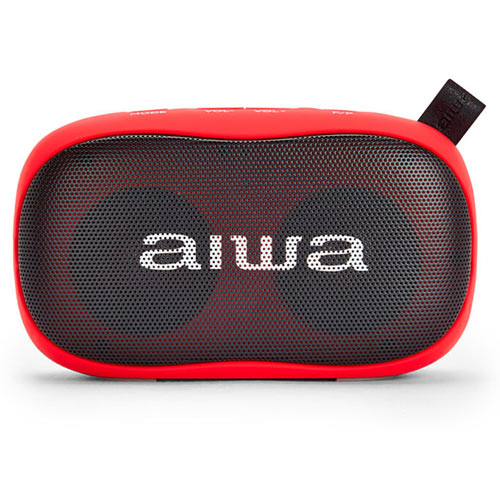 AIWA PORTABLE BLUETOOTH SPEAKER RMS 10W RED