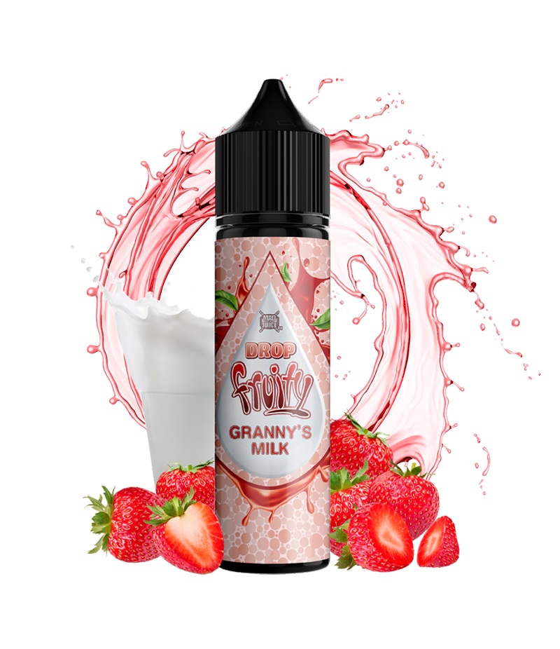 Mad Juice Drop And Fruit Flavour Shot Grannys Milk 15/60ml