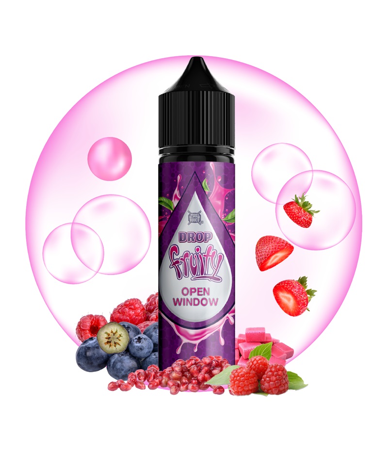 Mad Juice Drop And Fruit Flavour Shot Open Window 15/60ml