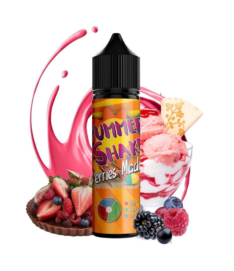 Mad Juice Summer Shake Flavour Shot Berries Madness 15/60ml