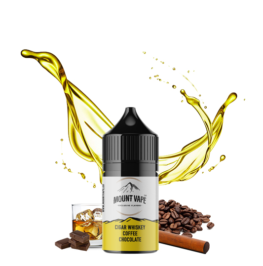 Mount Vape Flavorshot Cigar Whiskey Coffee Chocolate 10ml/30ml