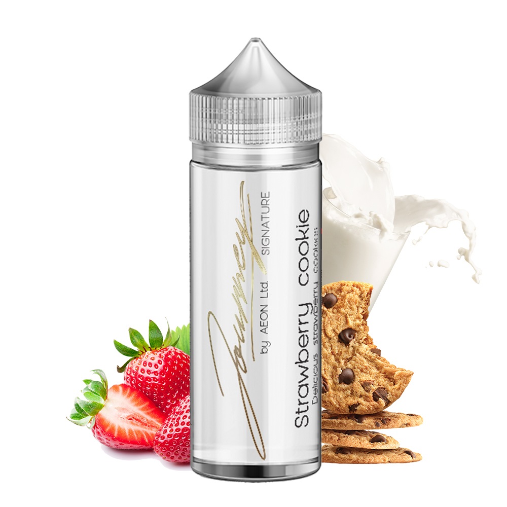 Aeon Journey Flavorshot Signature Strawberry Cookie 24ml/120ml