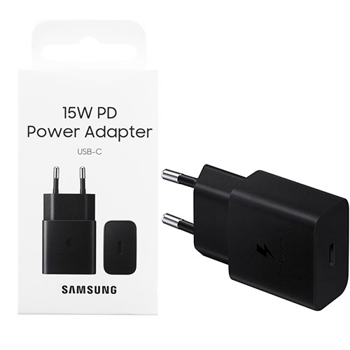 SAMSUNG TYPE-C TRAVEL CHARGER 15W BLACK