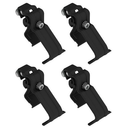 N21412 CLAMP KIT ΑΚΡΑ (ΠΟΔΙΑ) ΓΙΑ ΜΠΑΡΕΣ SNAP STEEL K-2 NORDRIVE - 4 TEM