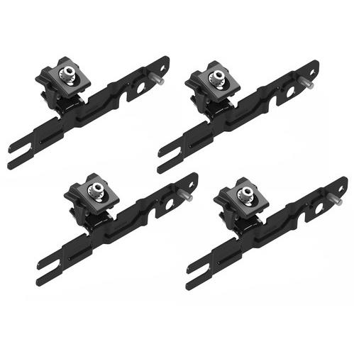 N21414 CLAMP KIT ΑΚΡΑ (ΠΟΔΙΑ) ΓΙΑ ΜΠΑΡΕΣ SNAP ECOSPORTS K-4 NORDRIVE - 4 TEM.