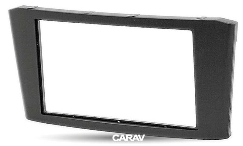 CARAV Industries Inc. Πρόσοψη 2din Toyota Avensis (T25) '03-'09 (Black) 11.108