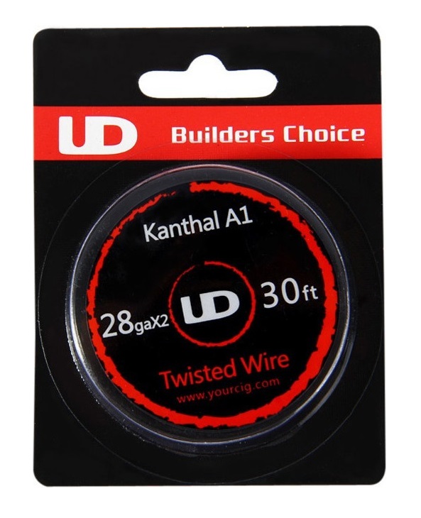 UD Kanthal A1 Twisted Wire 28GAx2 10m