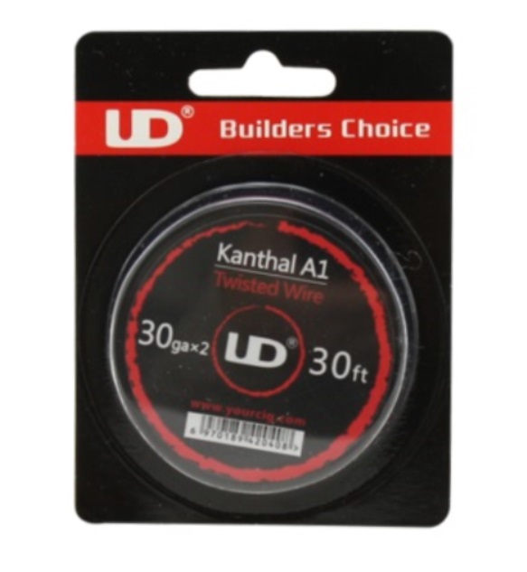 UD Kanthal A1 Twisted Wire 30GAx2 10m