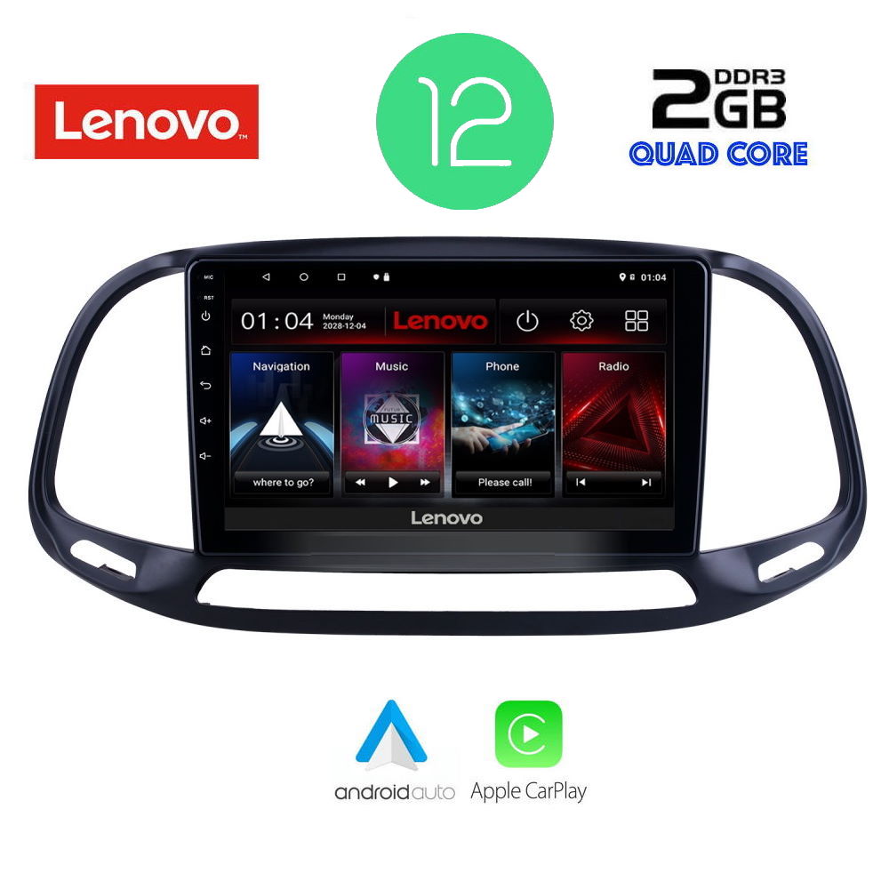 LENOVO LVB 4138_CPA (9inc) MULTIMEDIA TABLET OEM FIAT DOBLO – OPEL COMBO mod. 2015-2018