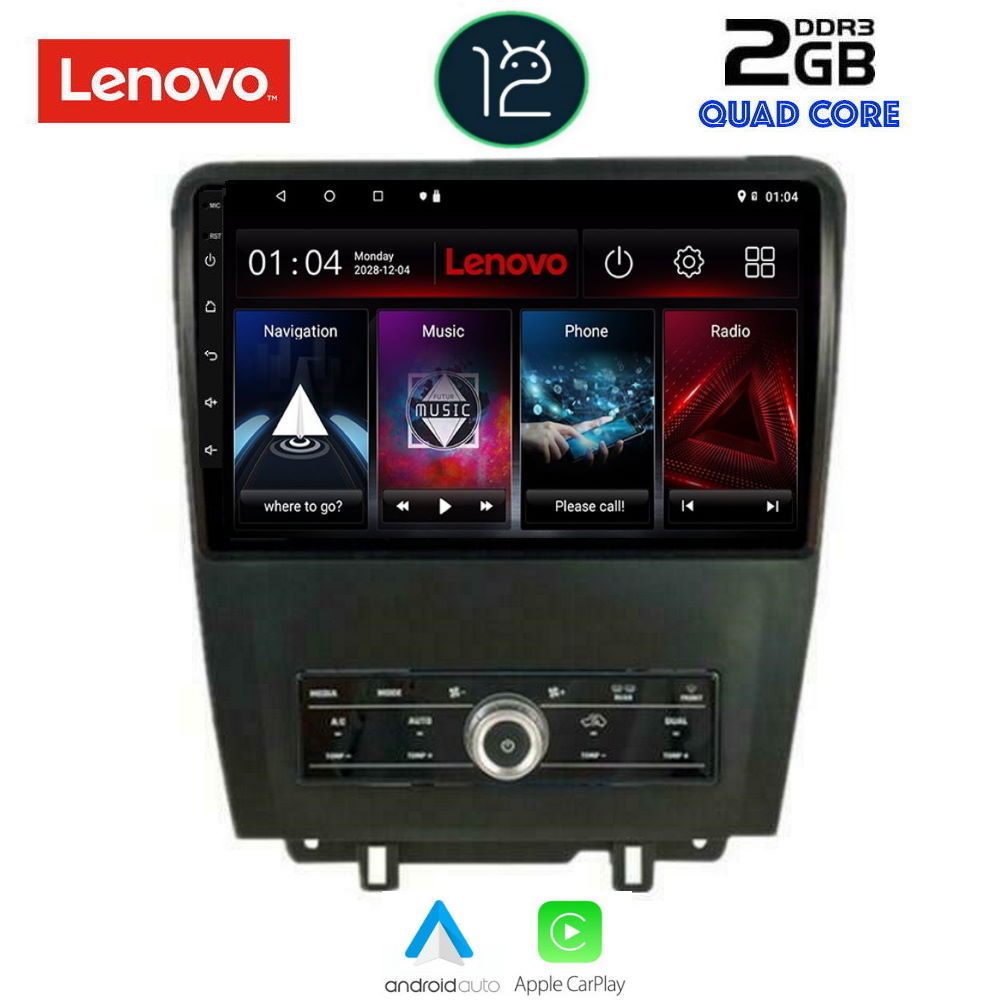 LENOVO LVB 4165_CPA (9inc) MULTIMEDIA TABLET OEM FORD MUSTANG mod. 2010-2015