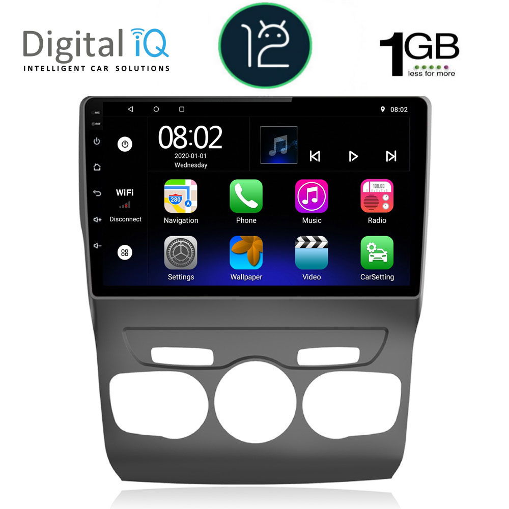 DIGITAL IQ RTB 1085_GPS (10inc) MULTIMEDIA TABLET OEM CITROEN C4 -DS4 mod. 2011-2018