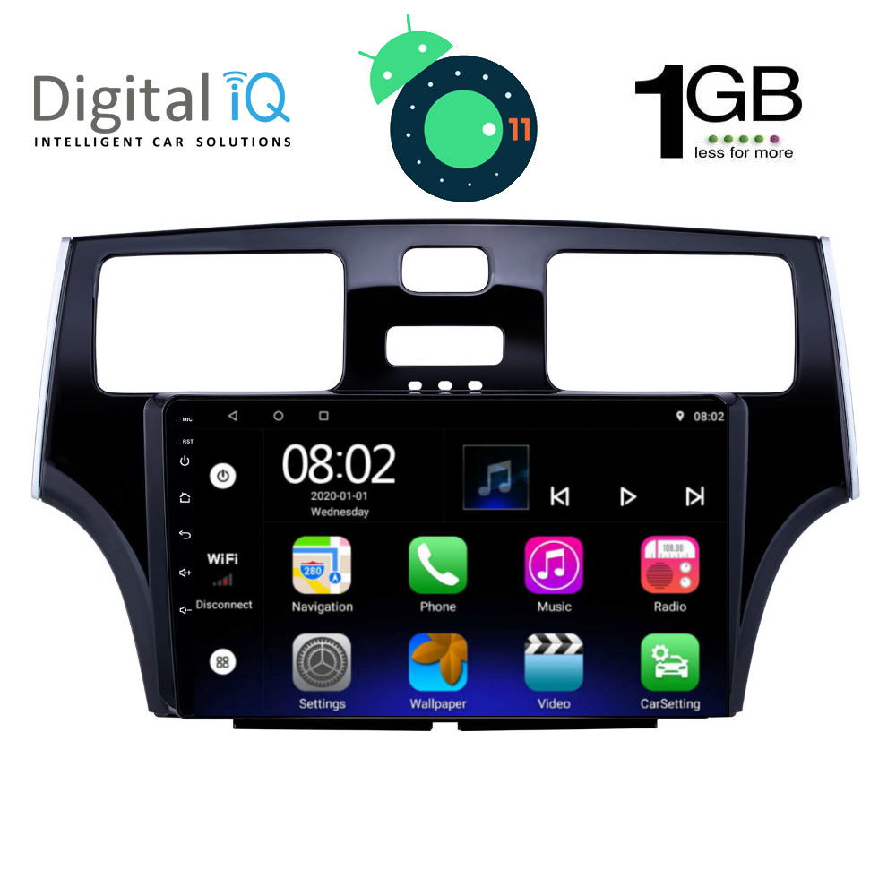 DIGITAL IQ RTB 1342_GPS (9inc) MULTIMEDIA TABLET OEM LEXUS ES 300 mod. 2000-2006