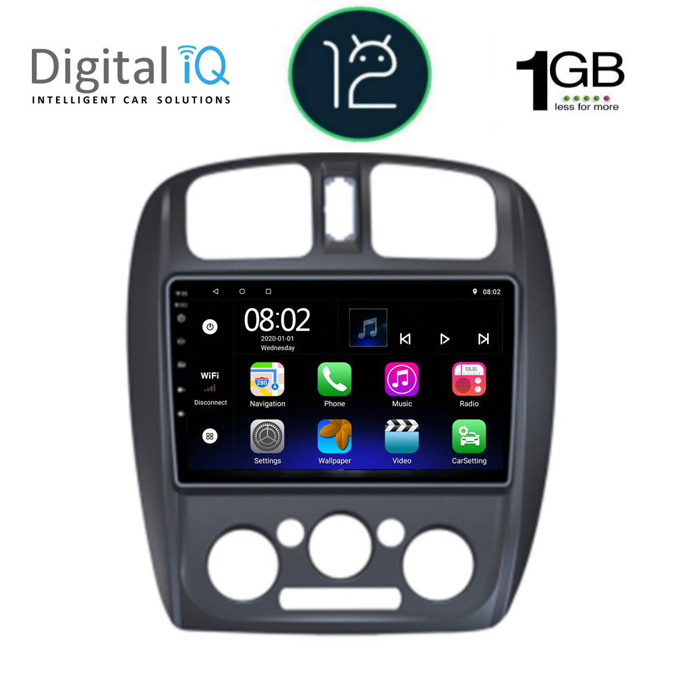 DIGITAL IQ RTB 1363_GPS (9inc) MULTIMEDIA TABLET OEM MAZDA 323 mod. 1998-2004