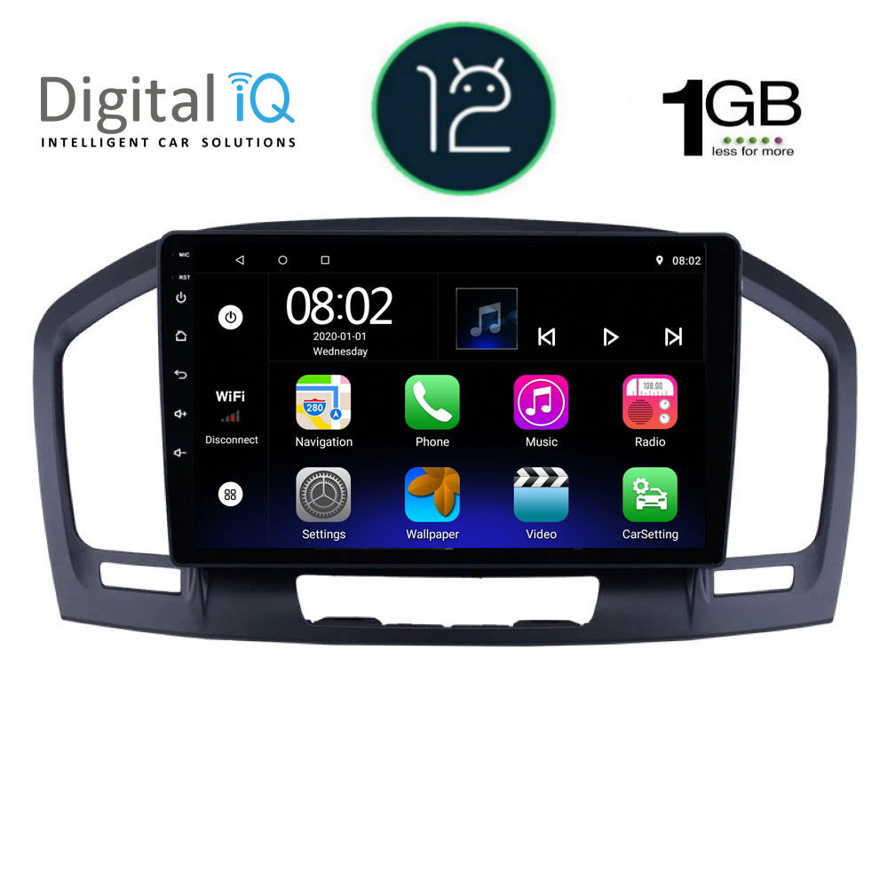 DIGITAL IQ RTB 1491_GPS (9inc) MULTIMEDIA TABLET OEM OPEL INSIGNIA mod.2008-2013