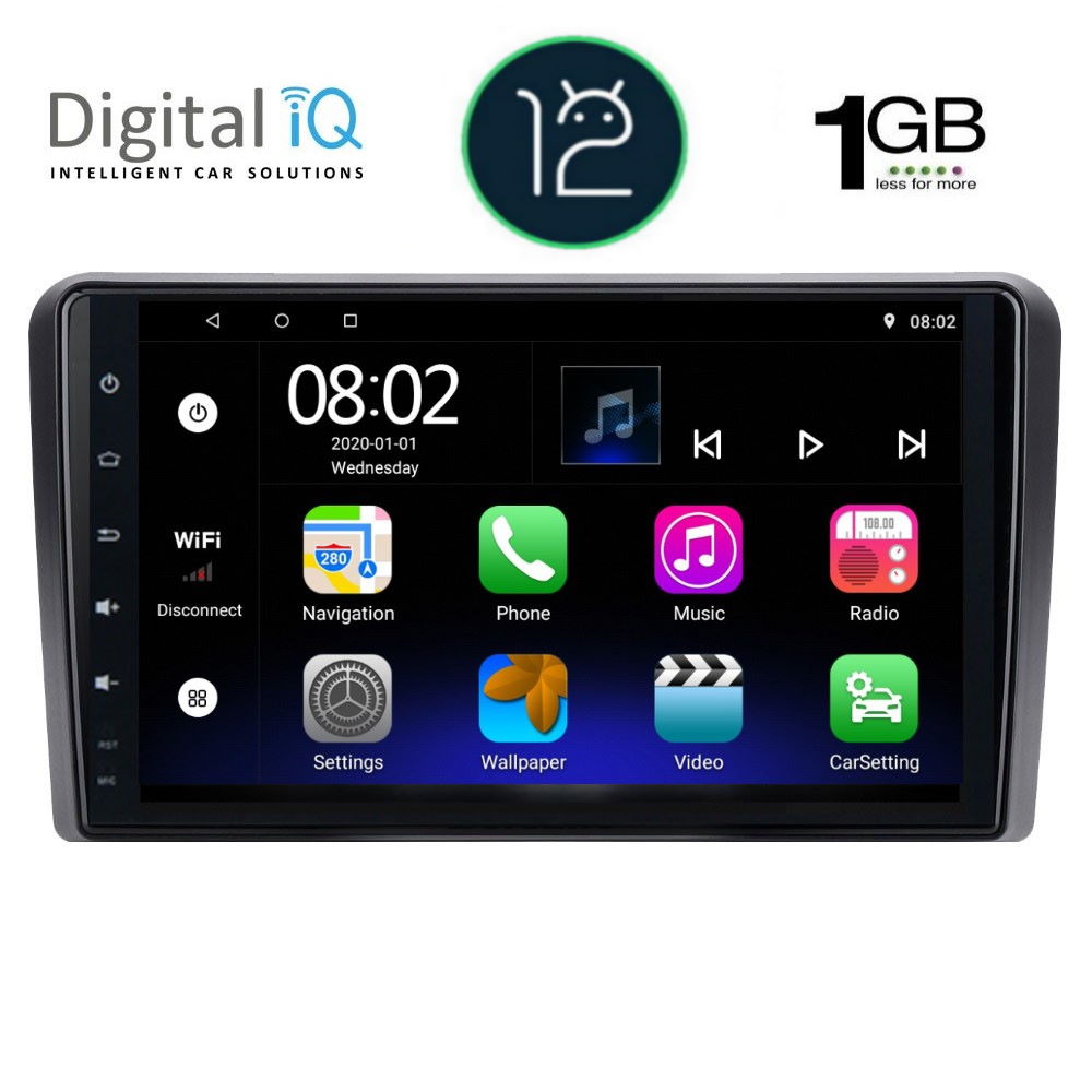 DIGITAL IQ RTB 1514_GPS (9inc) MULTIMEDIA TABLET OEM PEUGEOT 308 mod. 2013&gt;