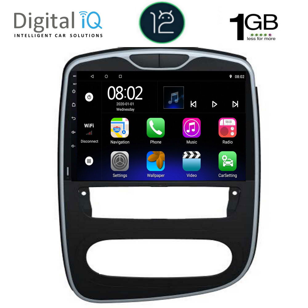 DIGITAL IQ RTA 1545_GPS (10inc) MULTIMEDIA TABLET OEM RENAULT CLIO mod. 2016&gt;