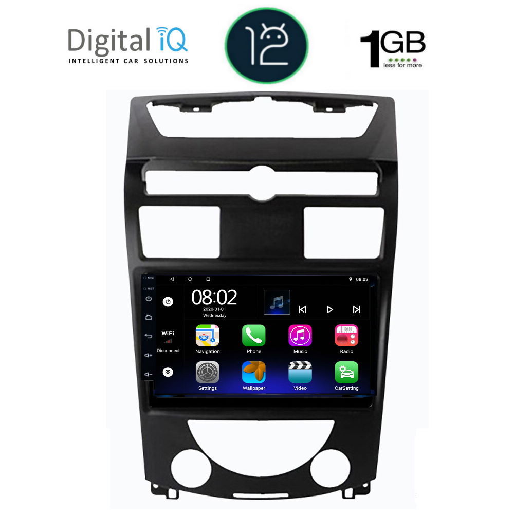 DIGITAL IQ RTB 1657_GPS (10inc) MULTIMEDIA TABLET OEM SSANGYANG REXTON mod. 2006-2015