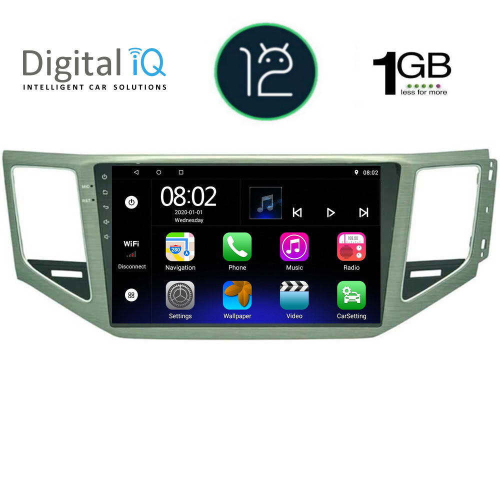 DIGITAL IQ RTB 1745_GPS (10inc) MULTIMEDIA TABLET OEM VW GOLF SPORTSVAN mod. 2014&gt;