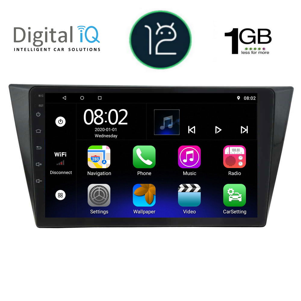 DIGITAL IQ RTB 1761_GPS (10inc) MULTIMEDIA TABLET OEM VW TIGUAN mod. 2016&gt;