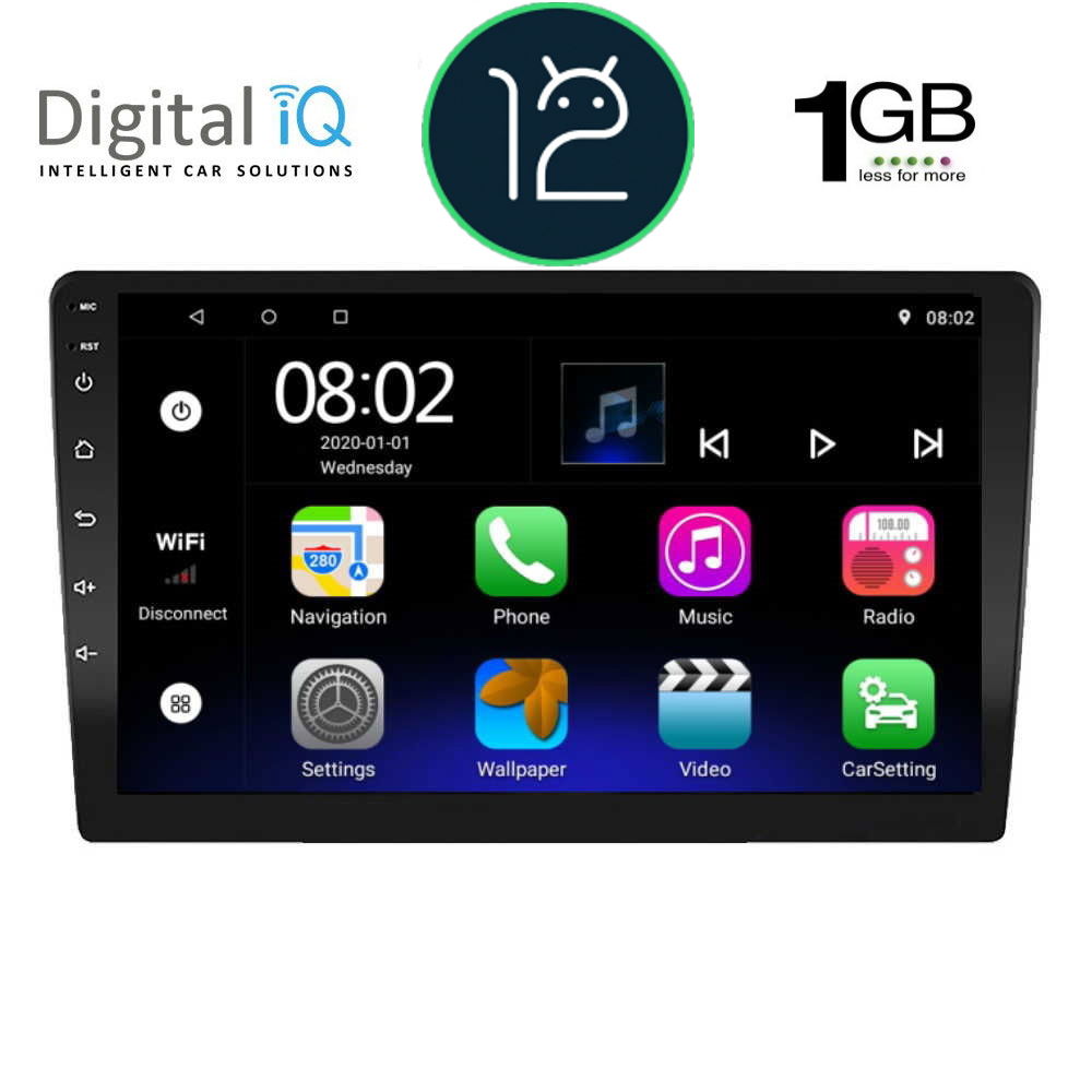 DIGITAL IQ RTA 1909_GPS (9'' SLIM) MULTIMEDIA TABLET