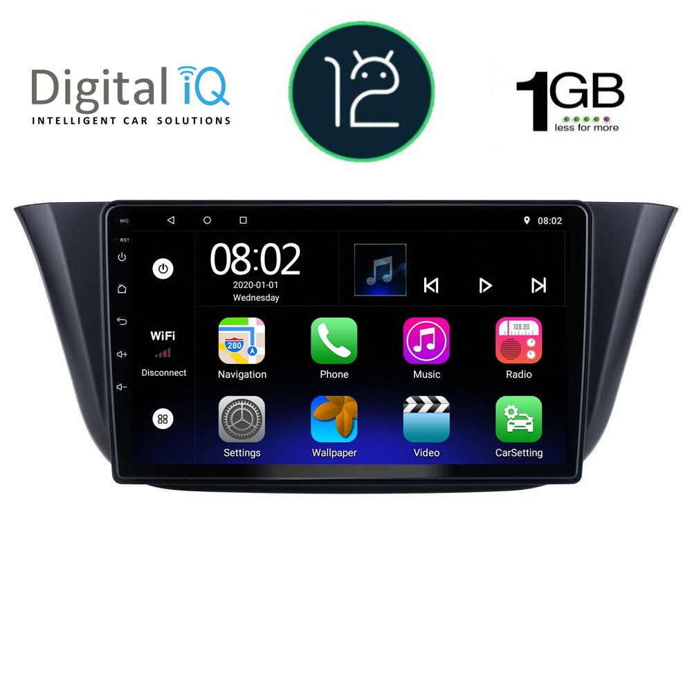 DIGITAL IQ RTB 1265_GPS (9inc) MULTIMEDIA TABLET OEM IVECO DAILY mod. 2014&gt;