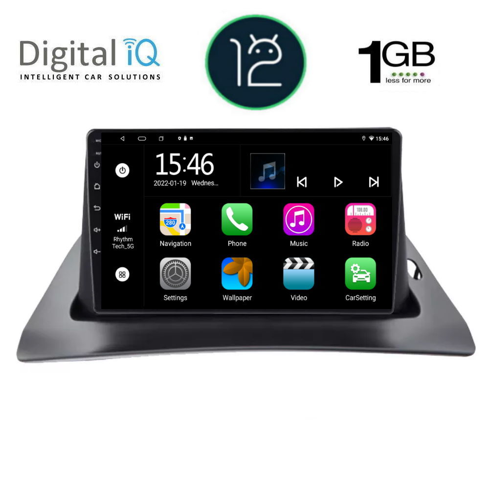 DIGITAL IQ RTB 1550_GPS (9inc) MULTIMEDIA TABLET OEM RENAULT KANGOO mod. 2010&gt;