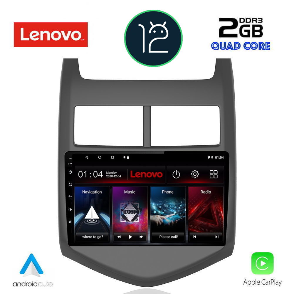 LENOVO LVB 4074_CPA (9inc) MULTIMEDIA TABLET OEM CHEVROLET AVEO mod. 2011-2014