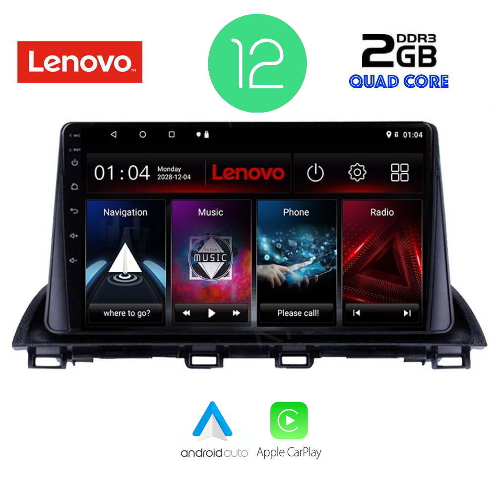 LENOVO LVB 4367_CPA (9inc) MULTIMEDIA TABLET OEM MAZDA 3 mod. 2014&gt;