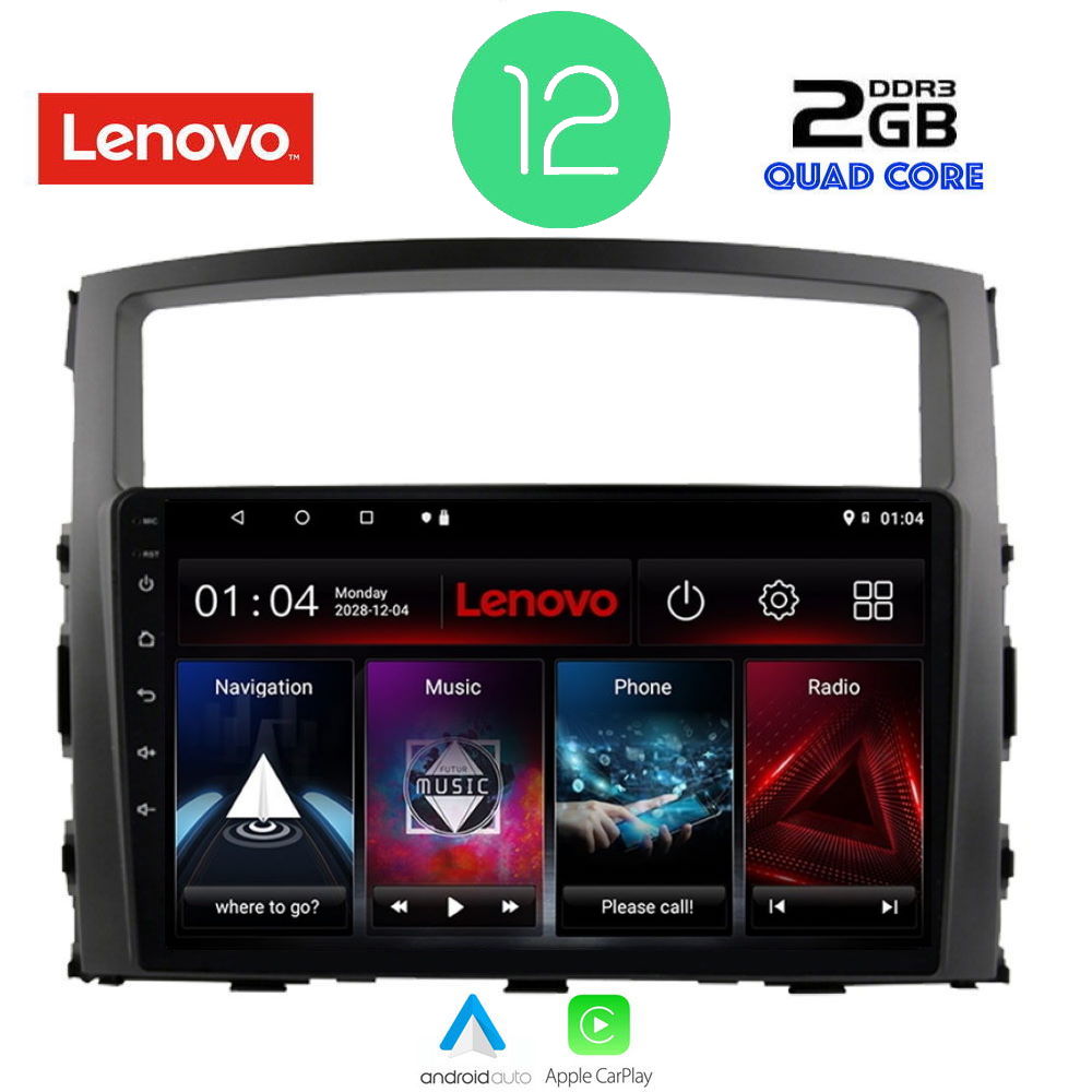 LENOVO LVB 4446_CPA (9inc) MULTIMEDIA TABLET OEM MITSUBISHI PAJERO mod. 2006-2013