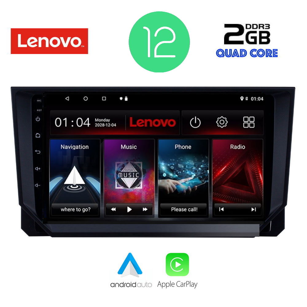 LENOVO LVB 4573_CPA (9inc) MULTIMEDIA TABLET OEM SEAT ARONA mod. 2018&gt;