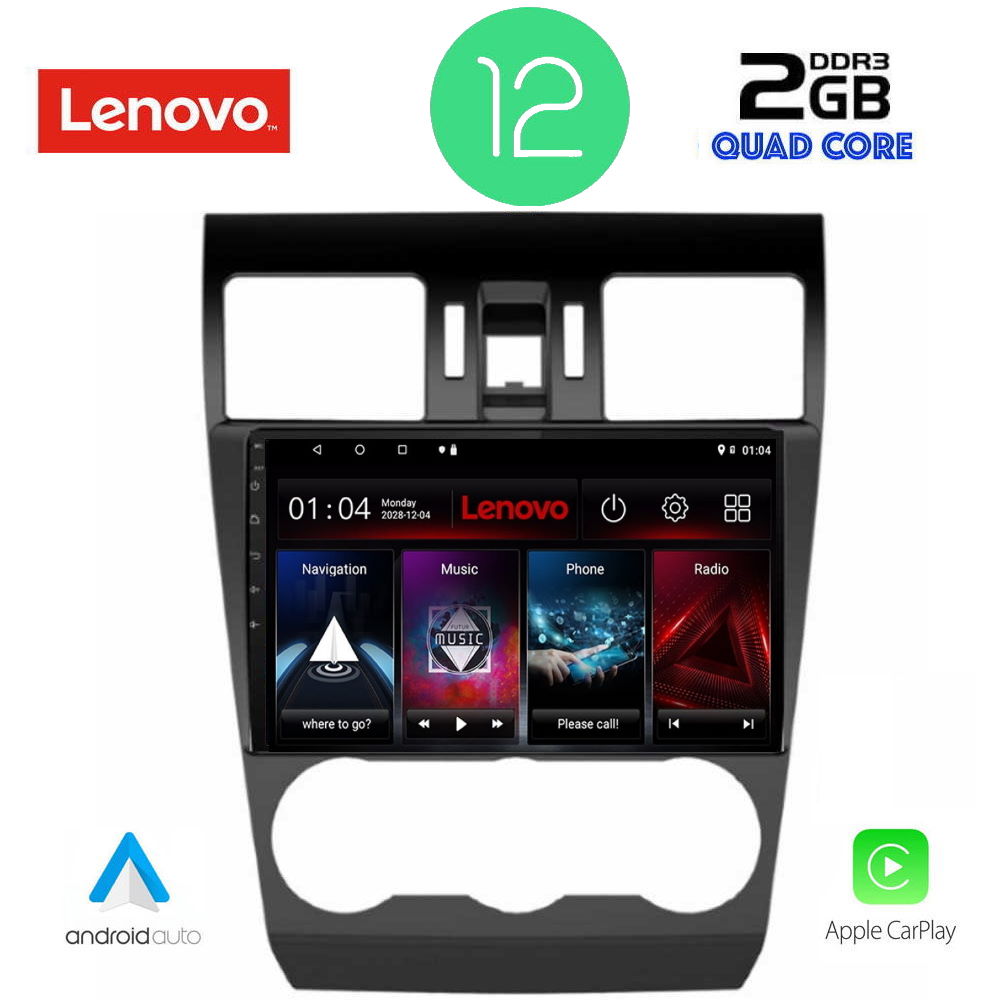 LENOVO LVB 4663_CPA (9inc) MULTIMEDIA TABLET OEM SUBARU FORESTER - IMPREZA - XV mod. 2013-2019