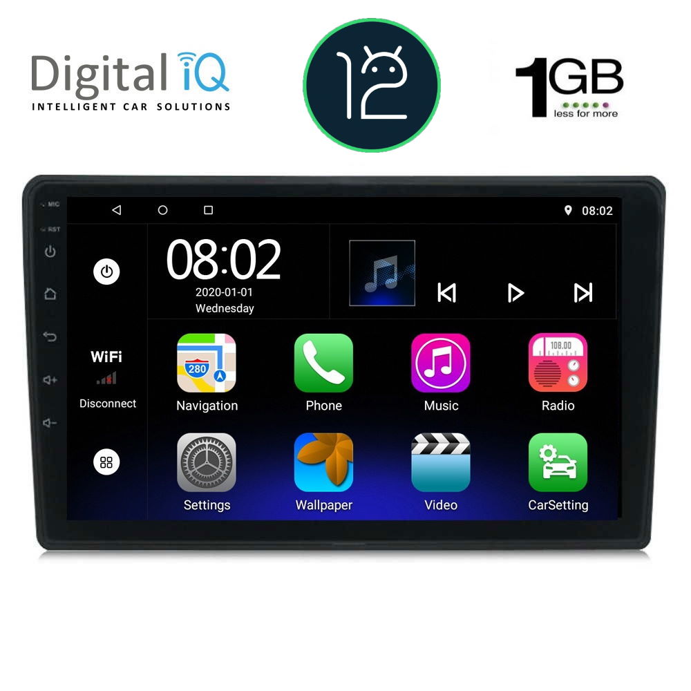 DIGITAL IQ RTA 1086_GPS (10inc) MULTIMEDIA TABLET OEM CITROEN C4 - DS4 mod. 2018&gt;