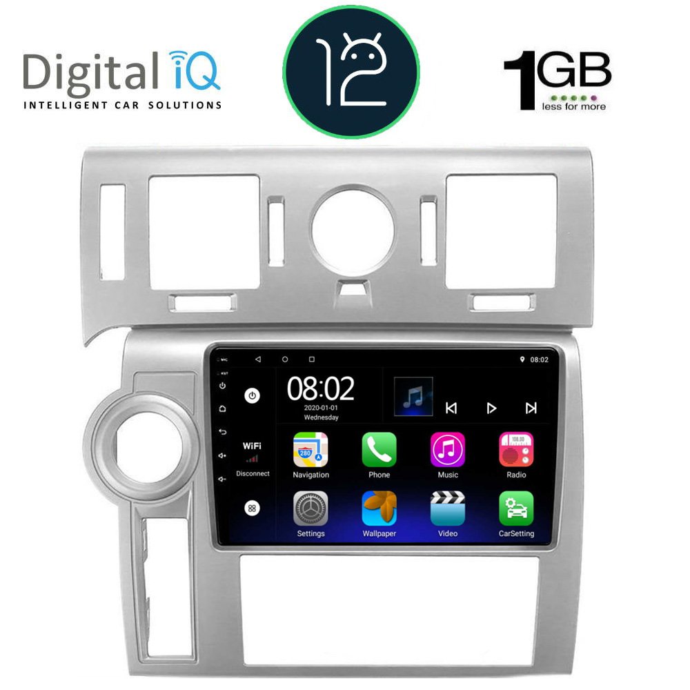 DIGITAL IQ RTA 1216_GPS (9inc) MULTIMEDIA TABLET OEM HUMMER H2 mod. 2008-2009