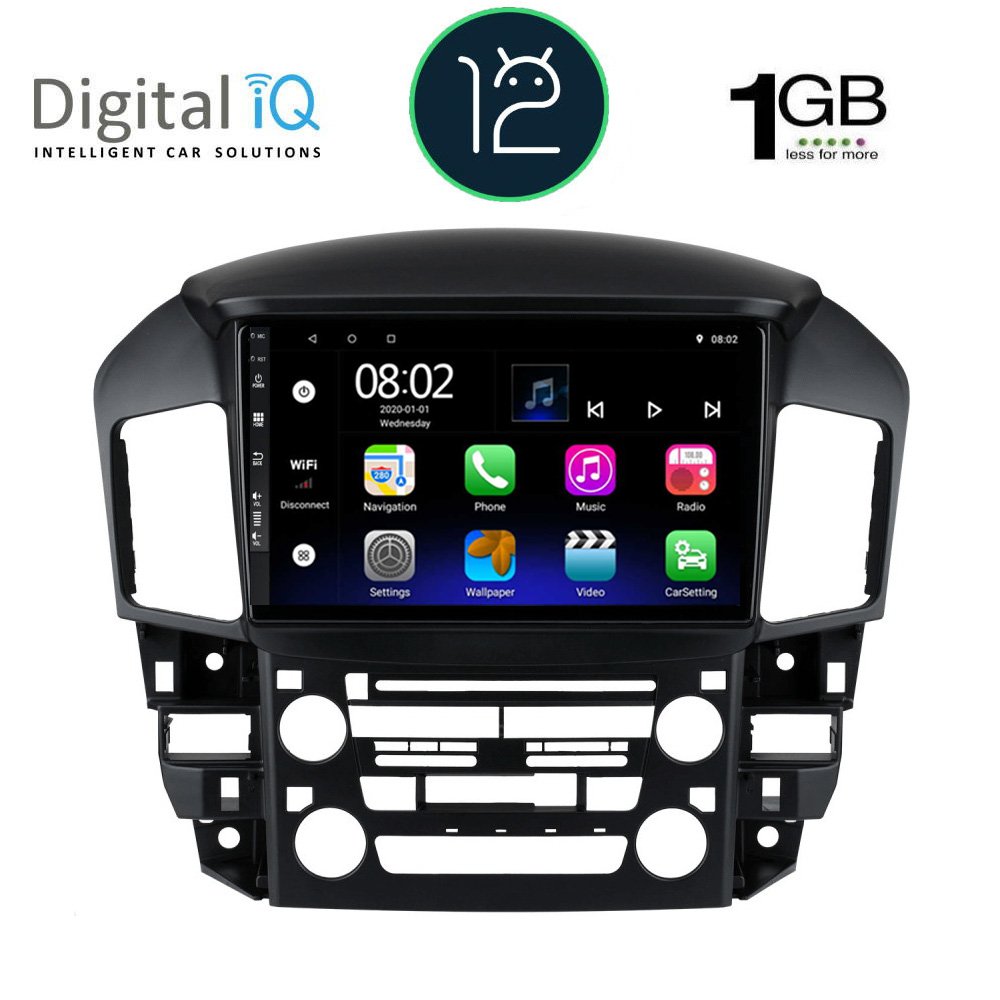 DIGITAL IQ RTA 1344_GPS (9inc) MULTIMEDIA TABLET OEM LEXUS RX 300 mod. 1998-2003