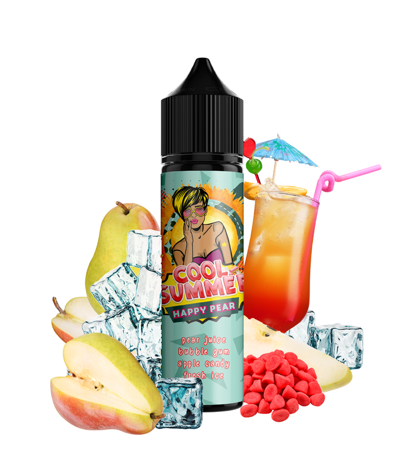 Mad Juice Cool Summer Flavour Shot Happy Pear 15/60ml