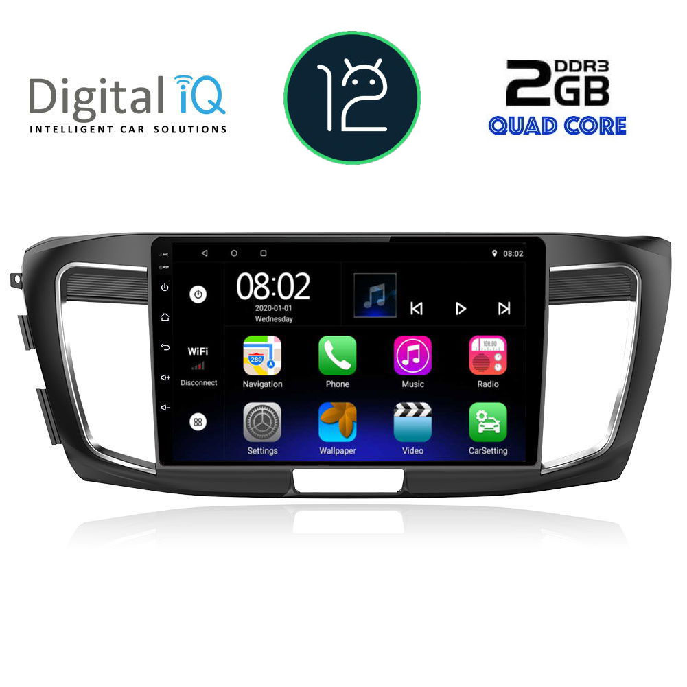 DIGITAL IQ RTB 2183_GPS (9inc) MULTIMEDIA TABLET OEM HONDA ACCORD mod. 2008-2013