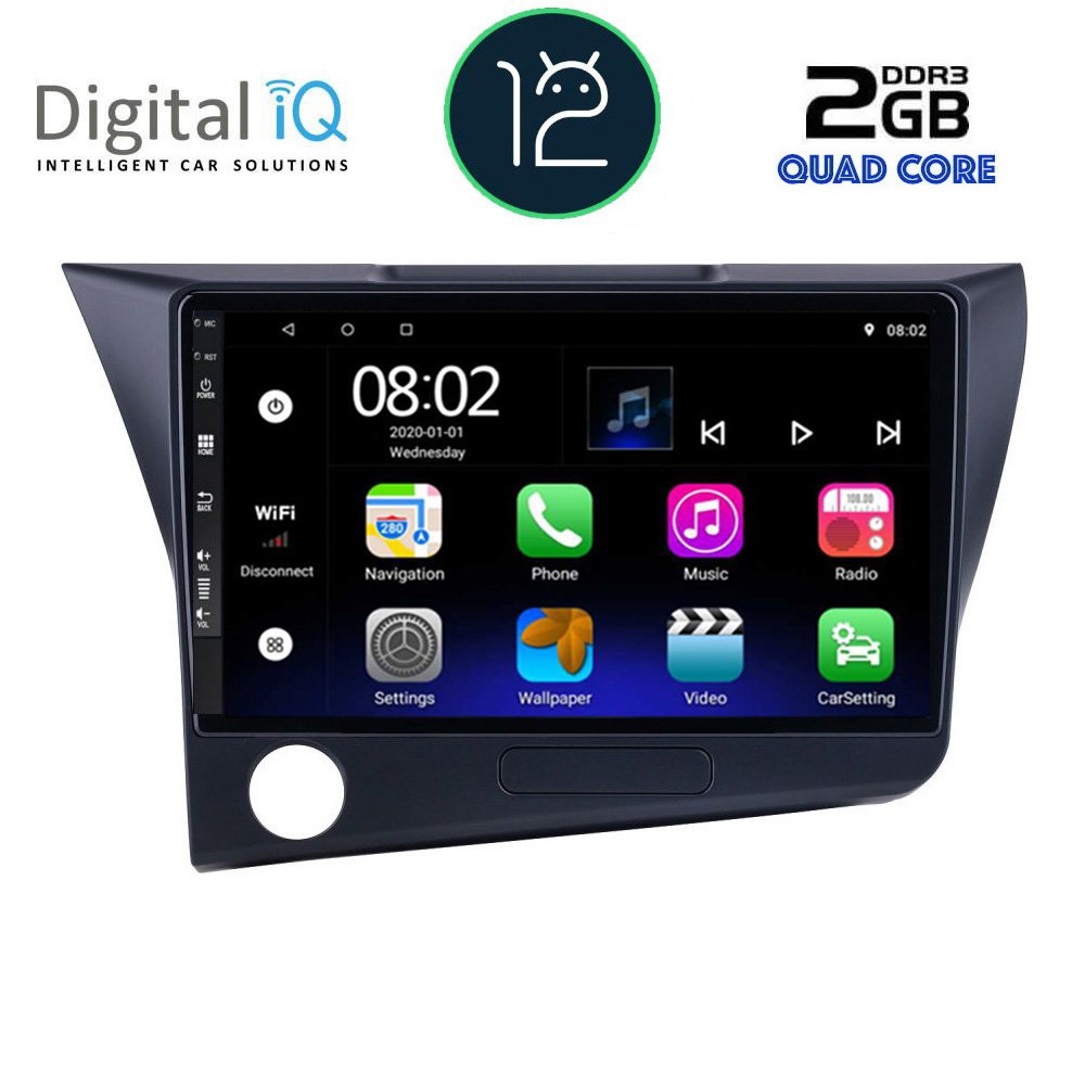 DIGITAL IQ RTB 2203_GPS (9inc) MULTIMEDIA TABLET OEM HONDA CRZ mod. 2010-2016