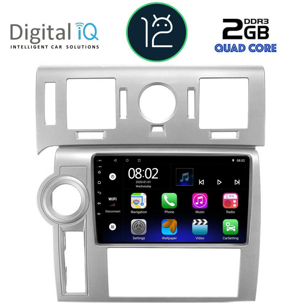 DIGITAL IQ RTB 2216_GPS (9inc) MULTIMEDIA TABLET OEM HUMMER H2 mod. 2008-2009