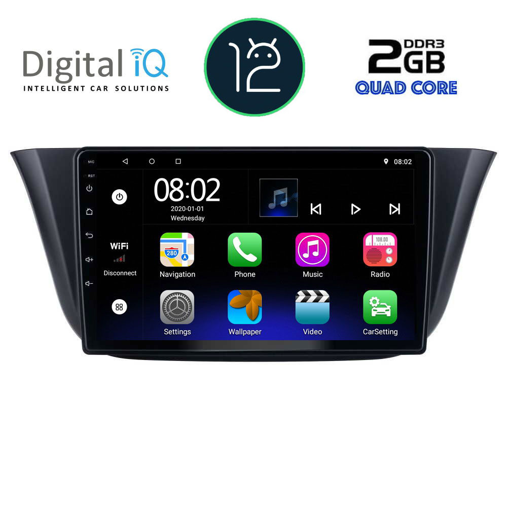 DIGITAL IQ RTB 2265_GPS (9inc) MULTIMEDIA TABLET OEM IVECO DAILY mod. 2014&gt;