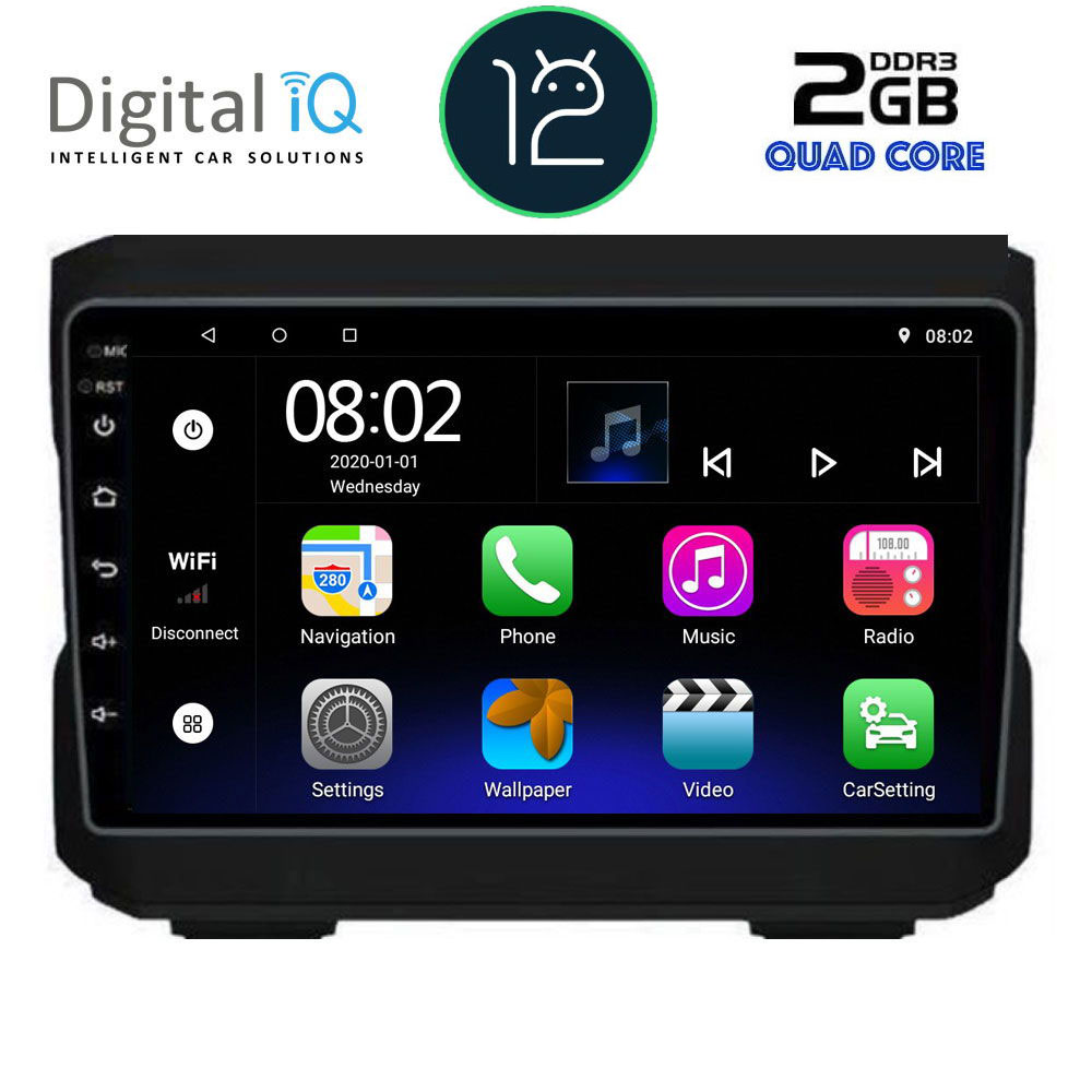 DIGITAL IQ RTB 2272_GPS (10inc) MULTIMEDIA TABLET OEM JEEP mod. 2007-2014 - DODGE mod. 2007&gt;