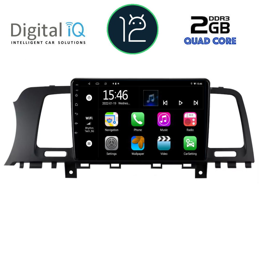 DIGITAL IQ RTB 2462_GPS (9inc) MULTIMEDIA TABLET OEM NISSAN MURANO mod. 2007-2014