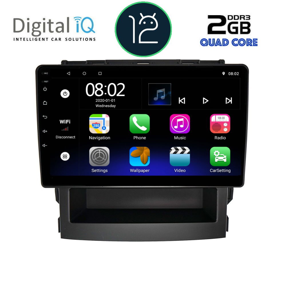 DIGITAL IQ RTB 2664_GPS (9inc) MULTIMEDIA TABLET OEM SUBARU FORESTER - IMPREZA mod. 2019&gt;