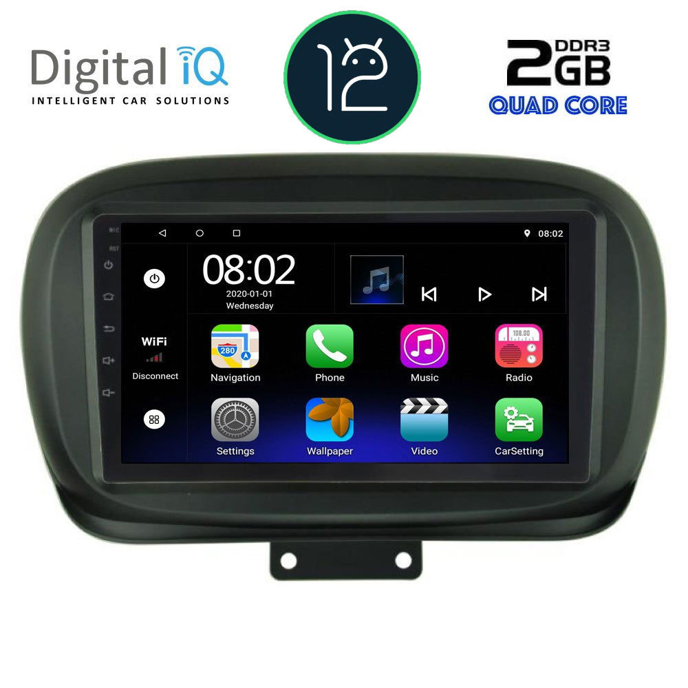 DIGITAL IQ RTB 2134_GPS (9inc) MULTIMEDIA TABLET OEM FIAT 500Χ mod. 2014&gt;