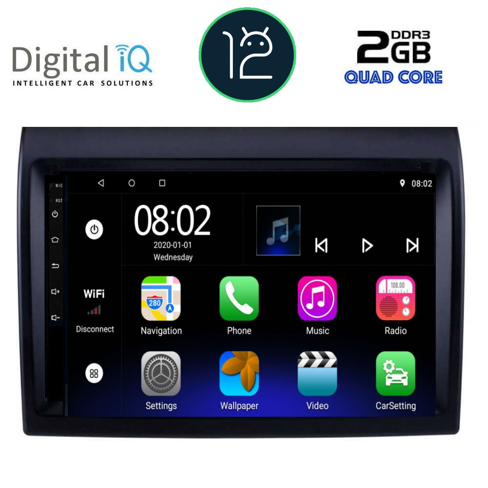 DIGITAL IQ RTB 2140_GPS (9inc) MULTIMEDIA TABLET OEM FIAT DUCATO mod. 2006-2011