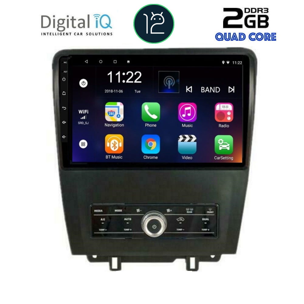 DIGITAL IQ RTB 2165_GPS (9inc) MULTIMEDIA TABLET OEM FORD MUSTANG mod. 2010-2015