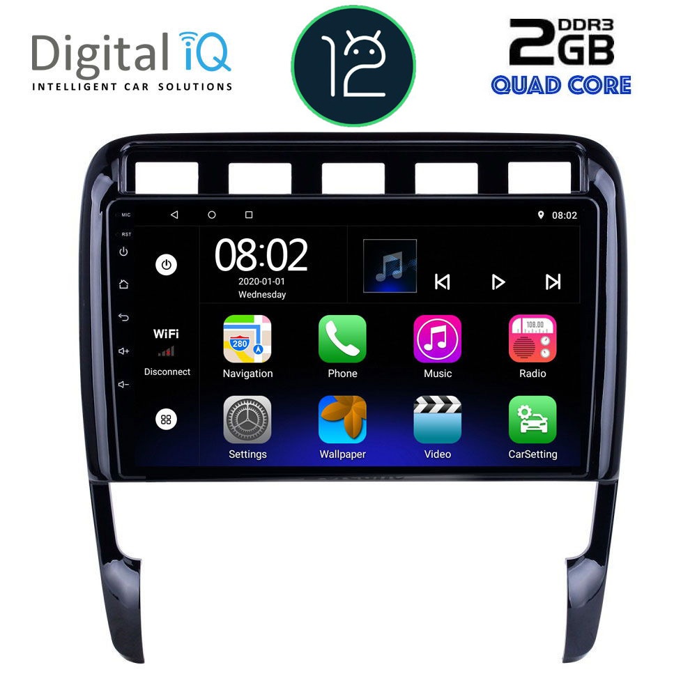 DIGITAL IQ RTB 2535_GPS (9inc) MULTIMEDIA TABLET OEM PORSCHE CAYENNE mod. 2002-2011