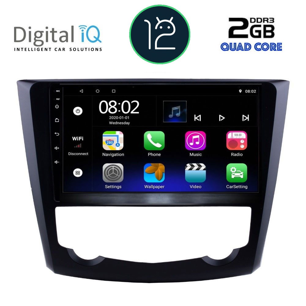 DIGITAL IQ RTB 2549_GPS (9inc) MULTIMEDIA TABLET OEM RENAULT KADJAR mod. 2015&gt;