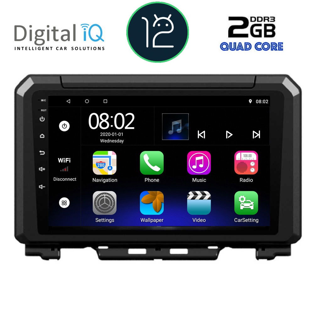 DIGITAL IQ RTB 2679_GPS (9inc) MULTIMEDIA TABLET OEM SUZUKI JIMNY mod. 2017&gt;