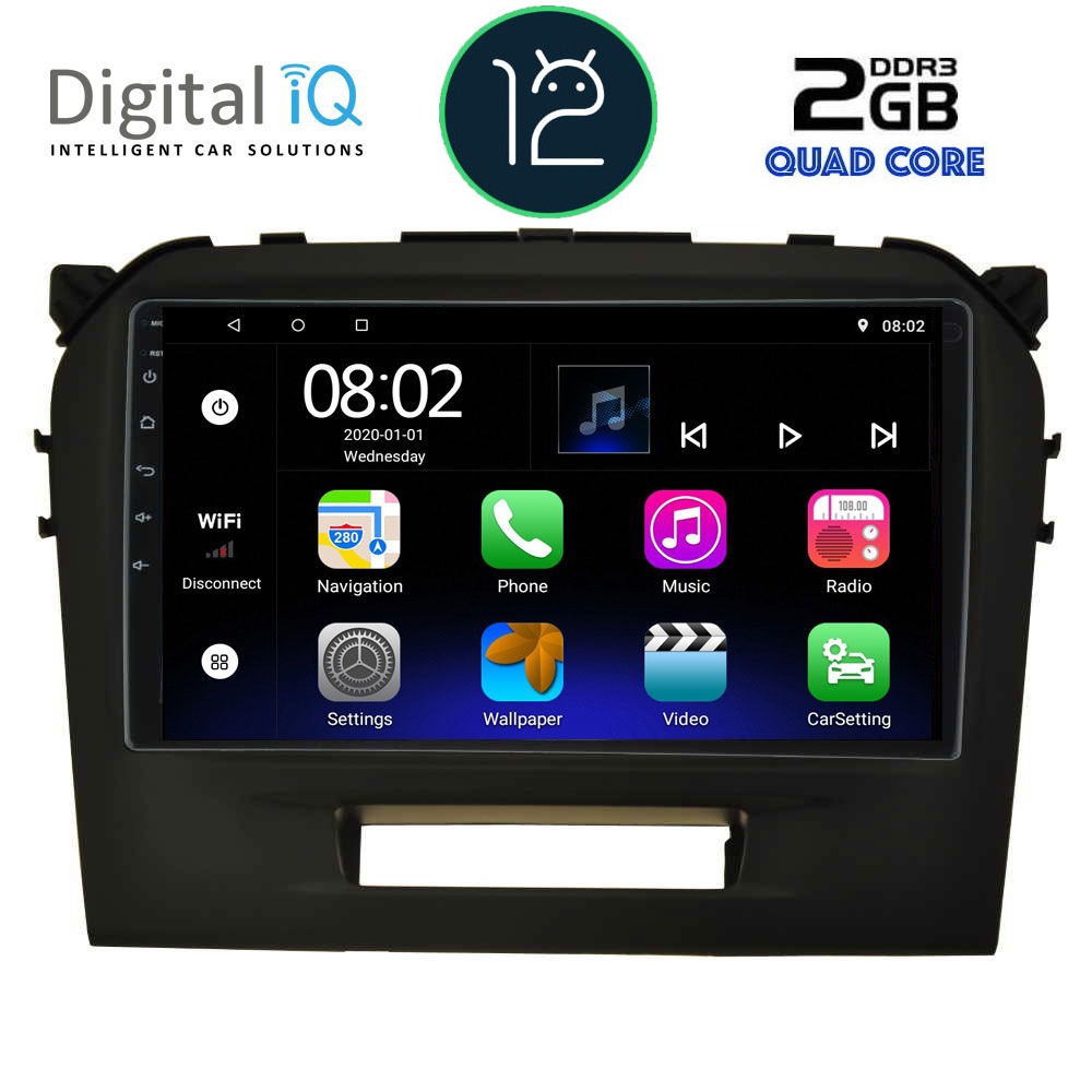 DIGITAL IQ RTB 2697_GPS (9inc) MULTIMEDIA TABLET OEM SUZUKI VITARA mod. 2016&gt;